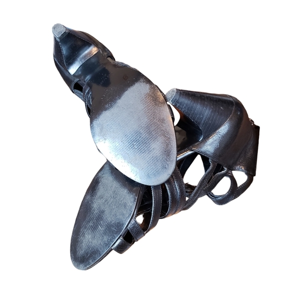 Nine West zip-up heels / booties - Picture 2 of 11